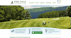 Desktop Screenshot of pinehillscc.net